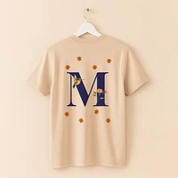 Custom Initial Signature T-Shirt - Small