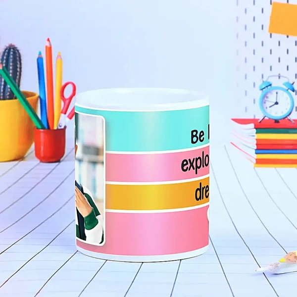 Personalized Be Brave Children's Day Mug