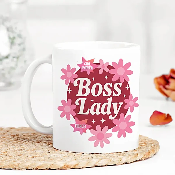 Personalized Boss Lady Mug