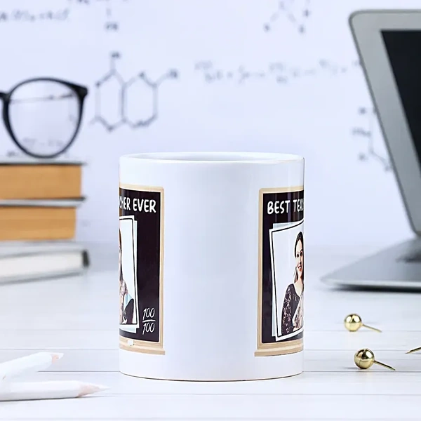 Personalized Photo Mug for Teacher