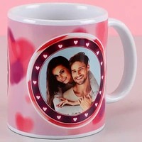 Heart Frame Personalized Mug