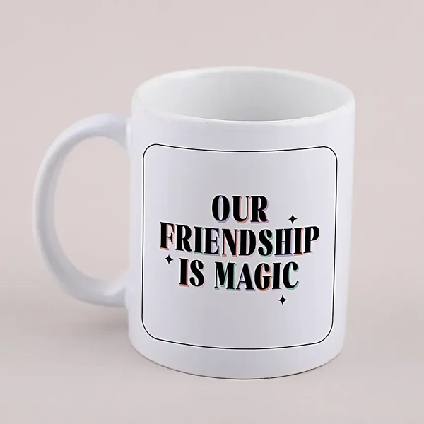 Personalized Friendship Is Magic Photo Mug