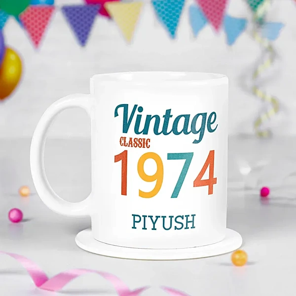 Personalized Vintage Mug