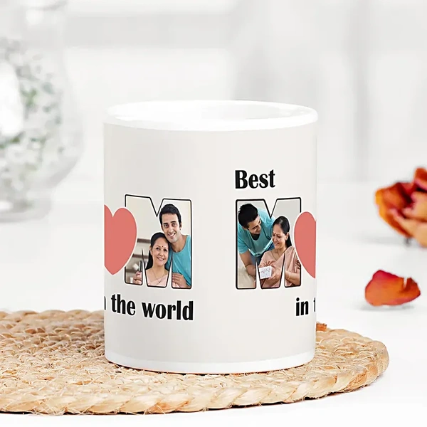 Personalized Best Mom In The World Mug