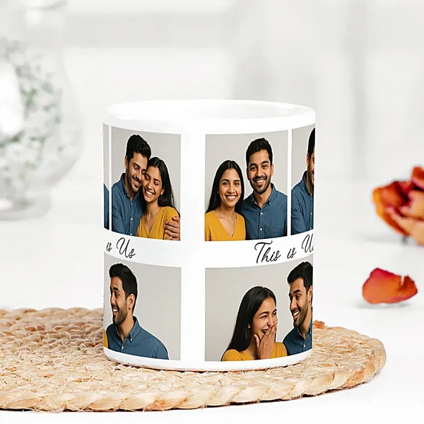 Photo Trio Keepsake Mug