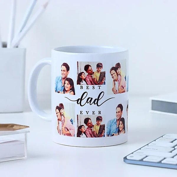 Personalized White Photo Mug