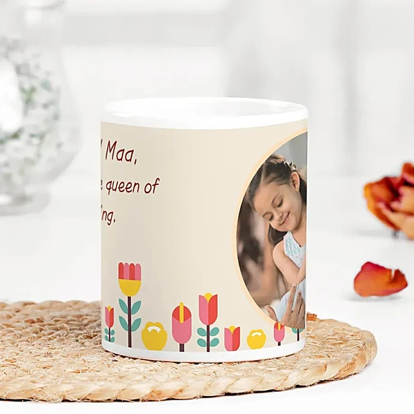Personalized Caring Grand Maa Photo Mug