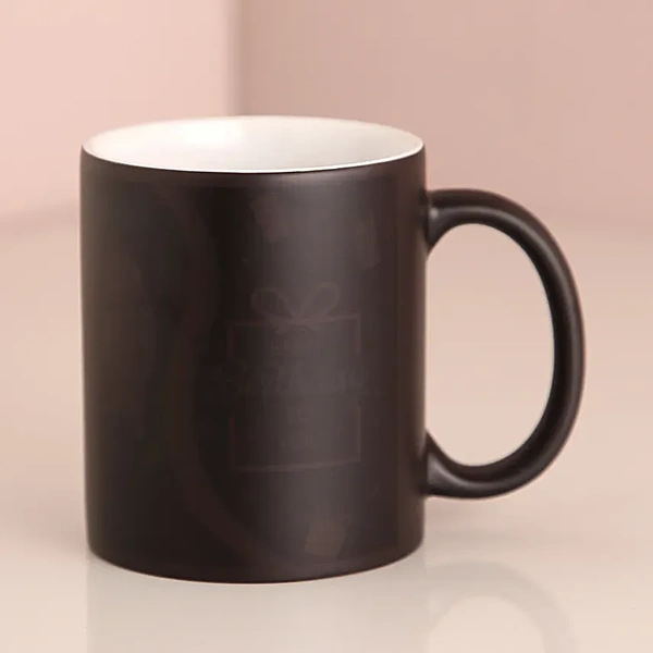 Birthday Special Black Personalized Magic Mug