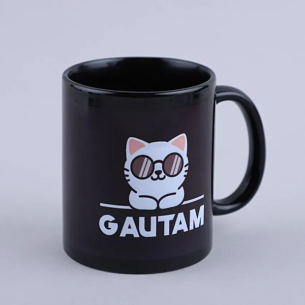 Personalized Cute Cat Mug
