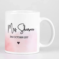 Mr. & Mrs. Keepsake Mug Set