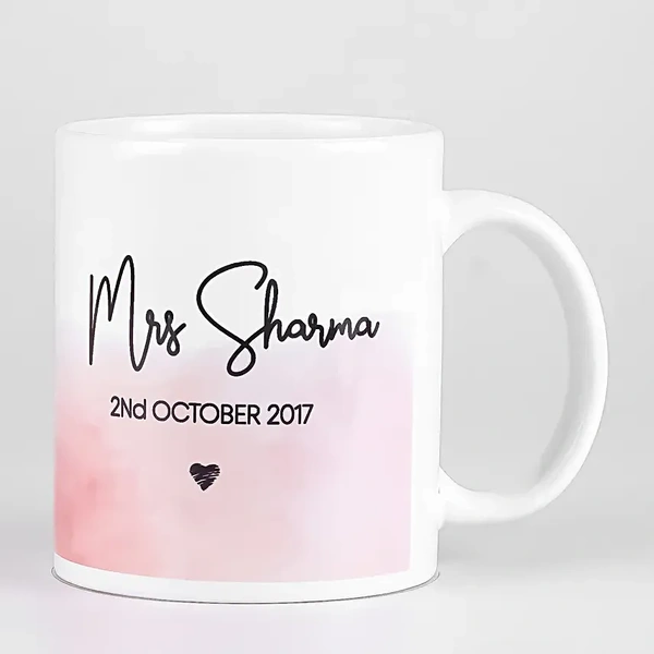 Mr. & Mrs. Keepsake Mug Set