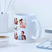 Personalized White Photo Mug