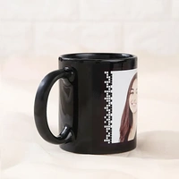 Black Photo Mug Personalized