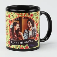 Personalized Happy Couple Anniversary Mug