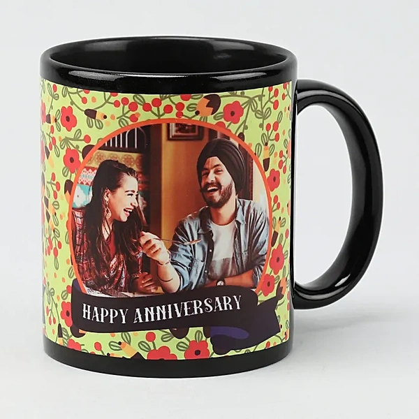Personalized Happy Couple Anniversary Mug