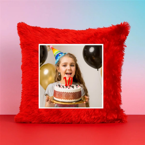 Personalized Cushion For Birthday Girl