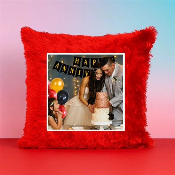 Personalized Cushion For Anniversary