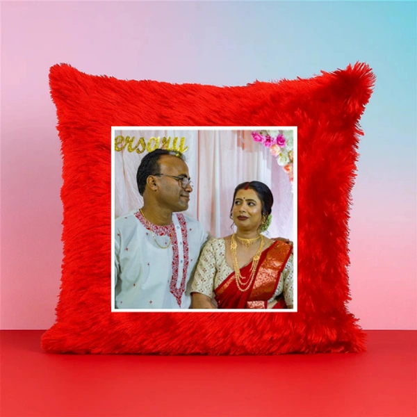 Personalized Cushion For Anniversary