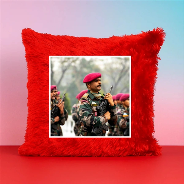 Personalized Cushion For Soldier
