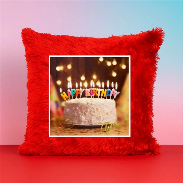 Personalized Cushion For Happy Birthday