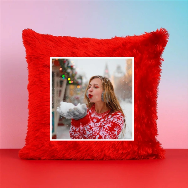 Personalized Cushion For Winter
