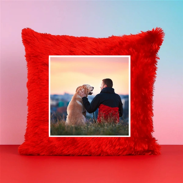 Personalized Cushion For Dog Lover