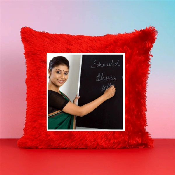 Personalized Cushion For Teacher