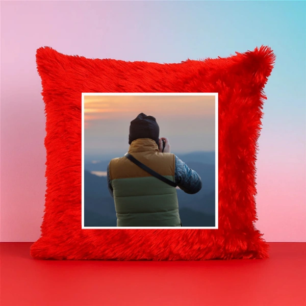 Personalized Cushion For Camera Man