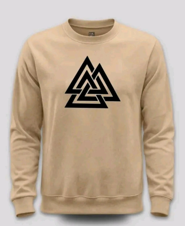 LETEST STYLISH PRINTS SWEATSHIRT'S - M, Black