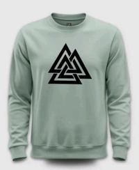 LETEST STYLISH PRINTS SWEATSHIRT'S - M, Black