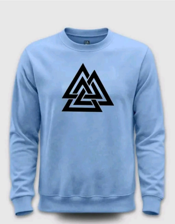 LETEST STYLISH PRINTS SWEATSHIRT'S - M, Black