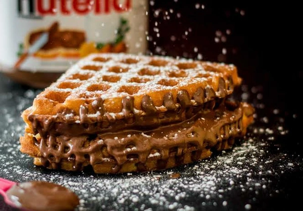 Chocolate Waffle Sandwich