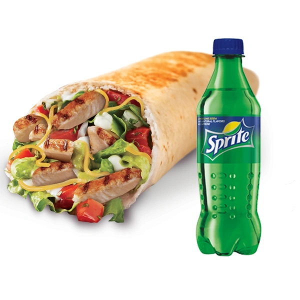 Halal Chicken Twister Roll Combo
