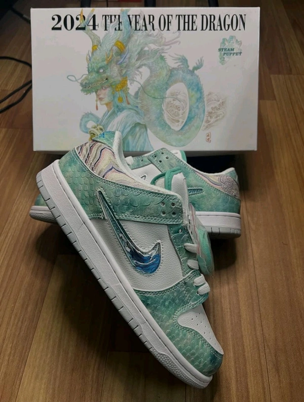 Nikee SB Dunk Low Year Of The Dragon Steam Puppet 143 (First Copy)
