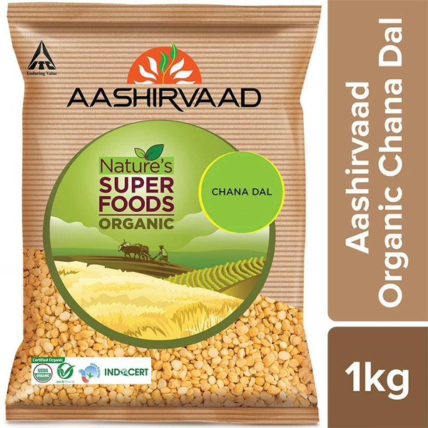 Aashirvaad Organic Channa Dal 1kg