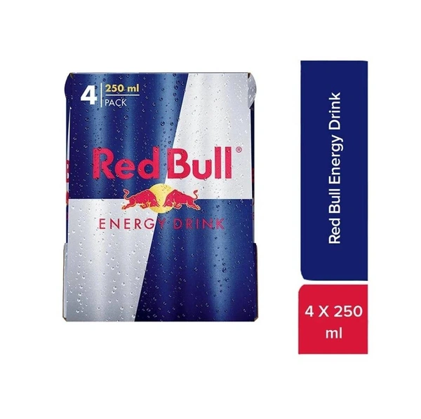 Red Bull Energy Drink 250ml (4x250ml)