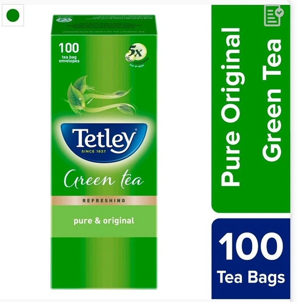 Tetley Green Tea 100 Bags