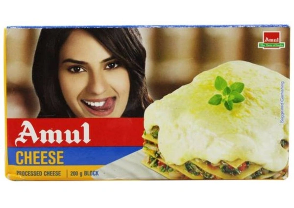 Amul Processed Cheese Block 200gm