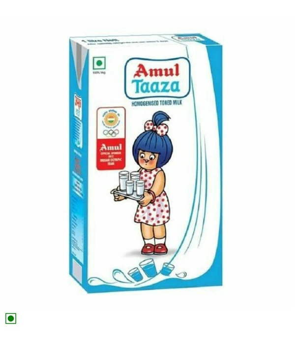 Amul Taaza Milk 1ltr