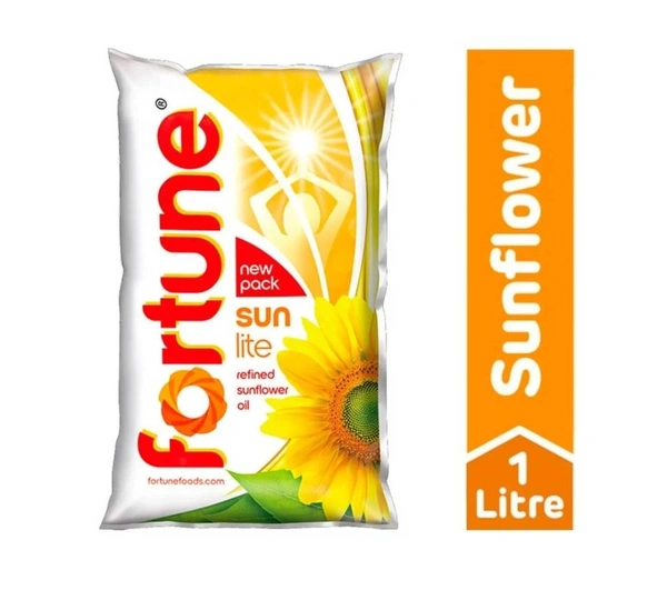 Fortune Sunflower Oil 1lt - 