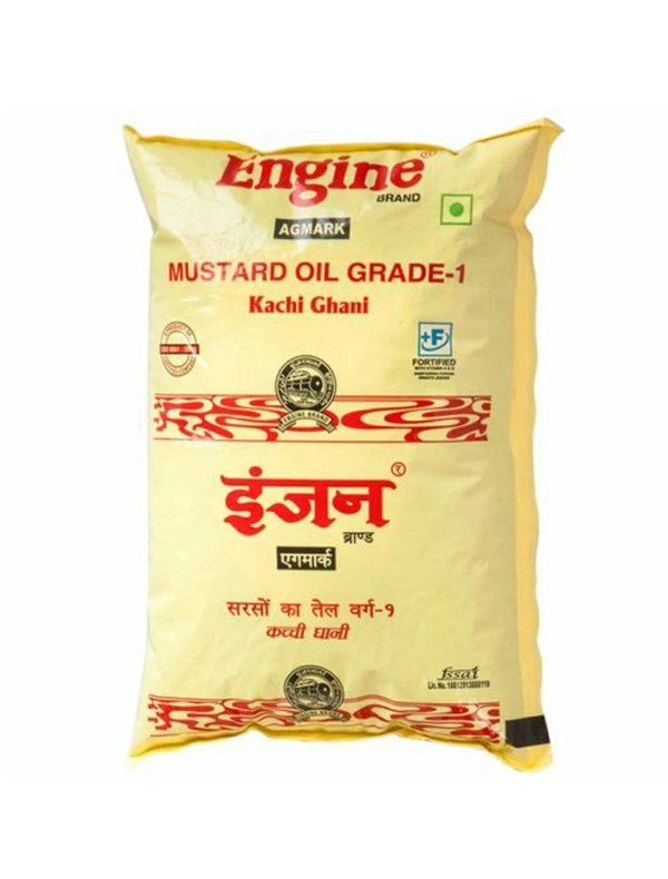 Engine Mustard Oil 1ltr Pouch