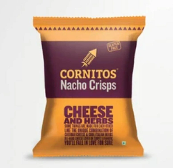 CORNITOS NACHO CHIPS CHEESE & HERBS 60G