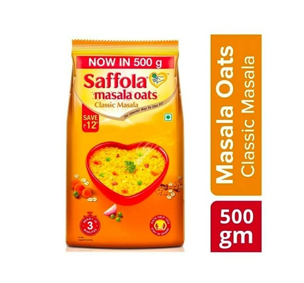 Saffola Masala Oats  500g( Classic Masala)
