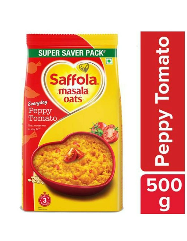 Saffola Masala Oats 500g ( Peppy Tomato