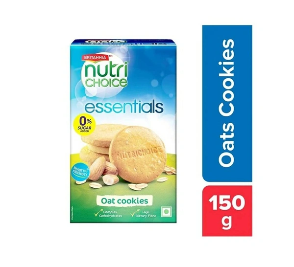 Britannia Nutri Choice Oats Cookies 150g