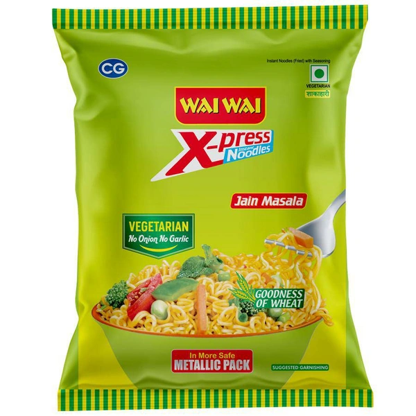 Wai Wai Xpress Noodles (Without Onion and Garlic)