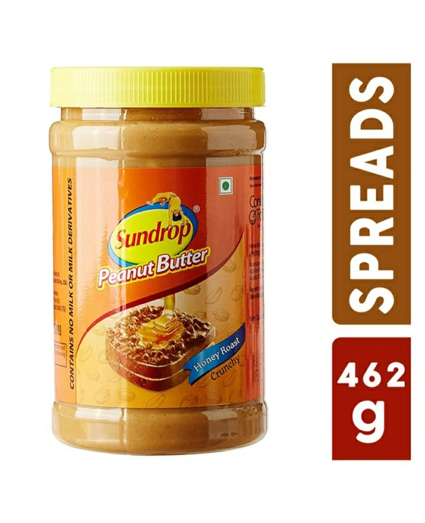 Sundrop Peanut Butter Honey Roast Crunch 462g