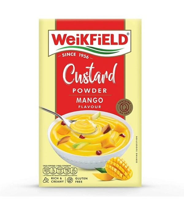 Weikfield Mango Custard Powder 100g