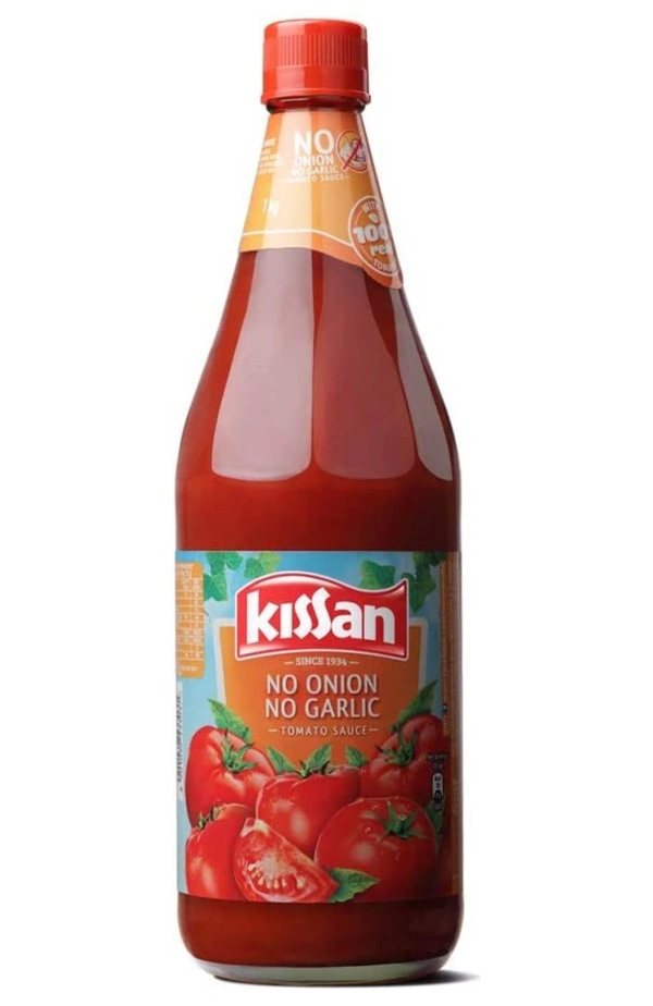 Kissan No Onion No Garlic Sauce 1kg