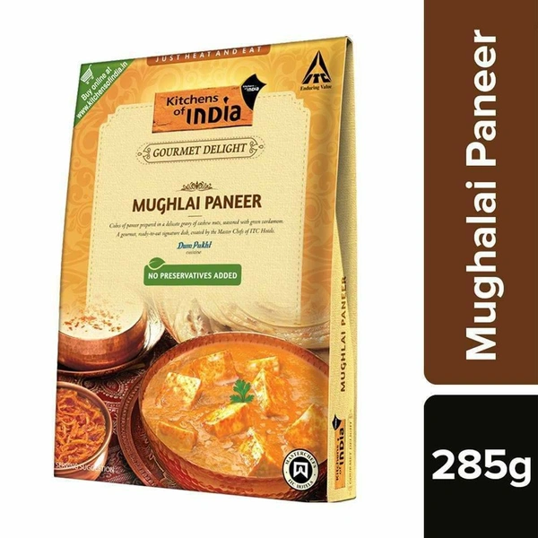 Kitchens of India Ready to Eat Mughalai Paneer 285g